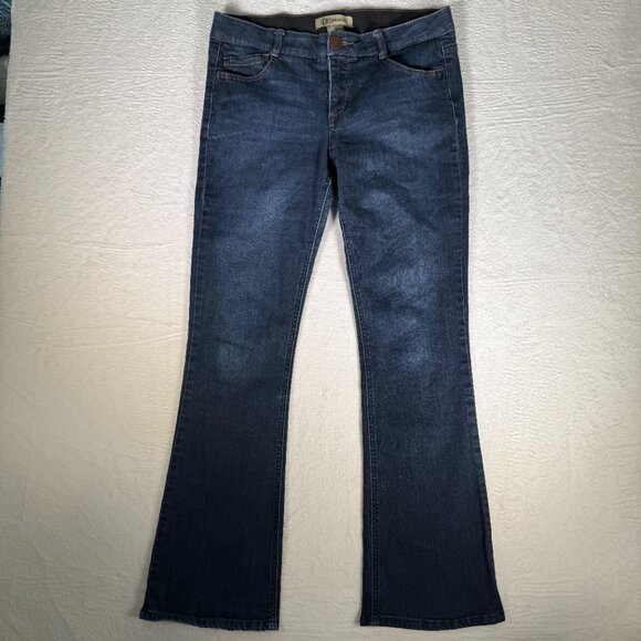 Democracy "Ab" Womens Technology Bootcut Jeans Size 10 Dark Wash - Picture 1 of 9